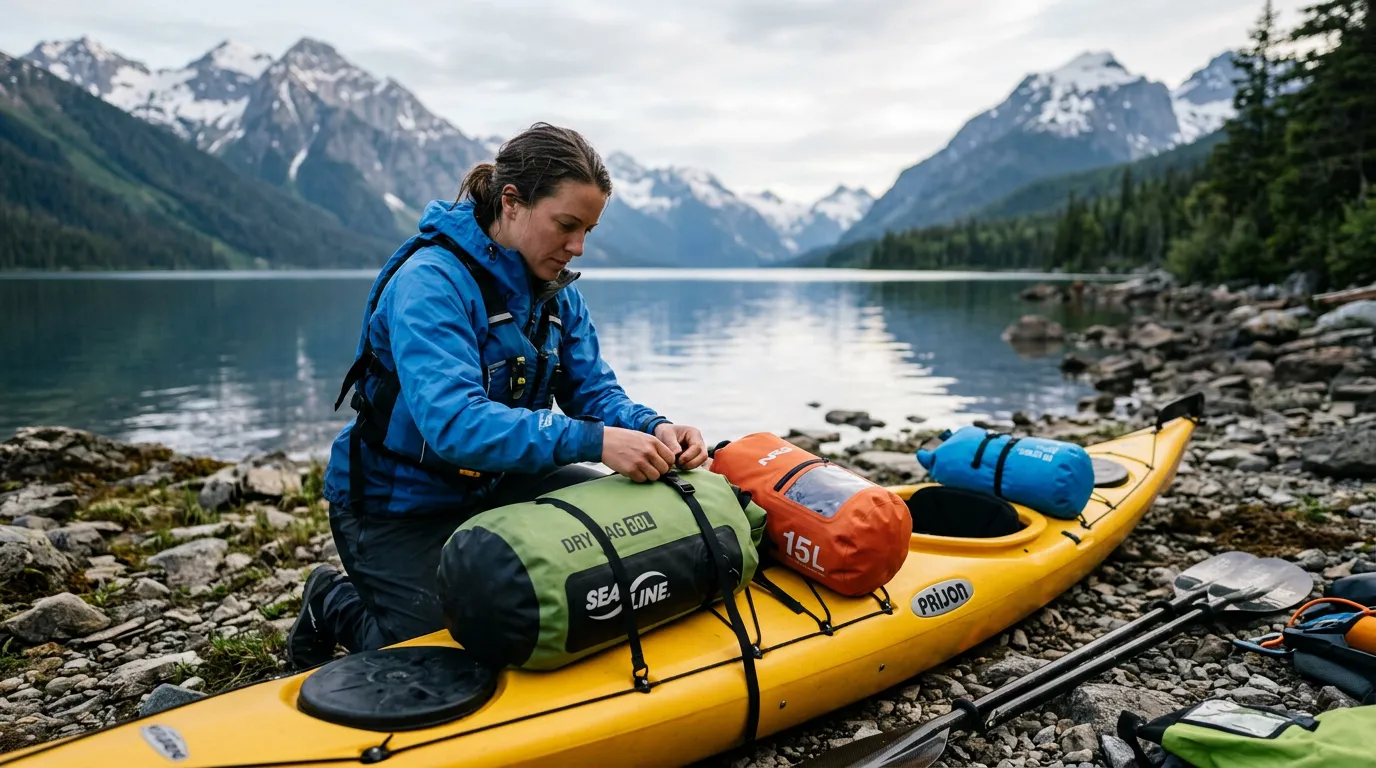 Best Kayak Dry Bags of 2026: Top Waterproof Storage & Deck Bags — editorial cover photograph