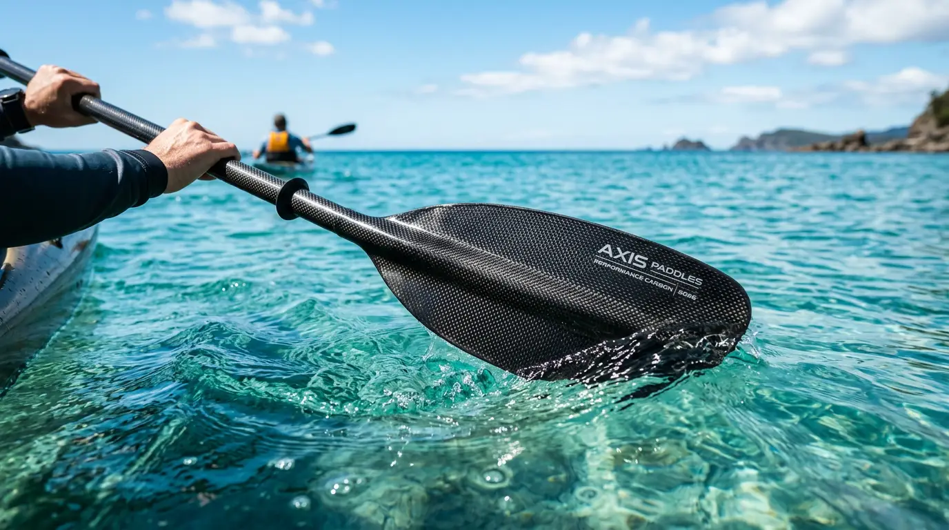 Best Kayak Paddles for 2026: Sizing, Materials & Picks — editorial cover photograph