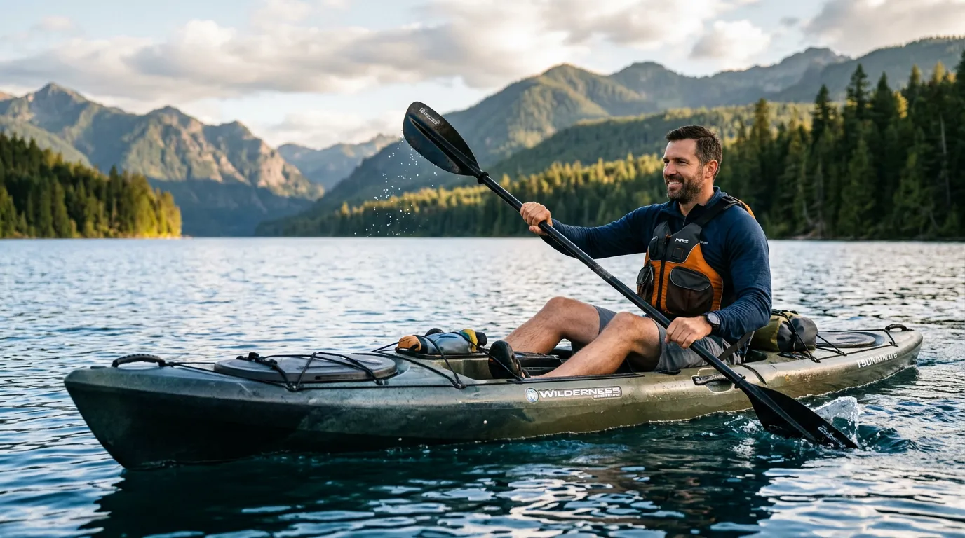 Best Kayaks for Big and Tall Paddlers (2026 Picks) — editorial cover photograph