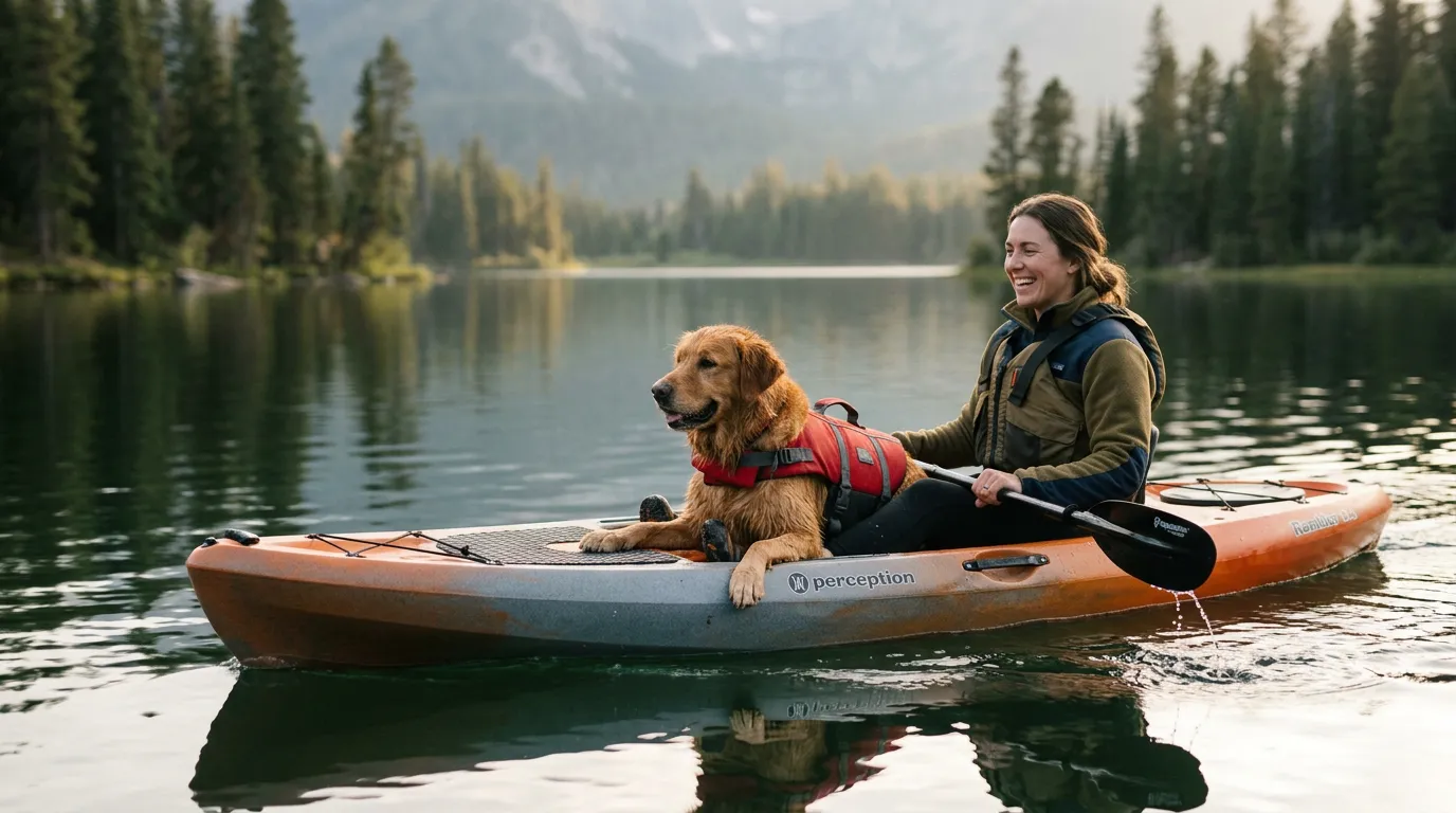 Best Kayaks for Dogs (2026): Top Stable & Pet-Friendly Models — editorial cover photograph